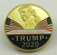 2020 US Reelection President Donald Trump Keep America Great Gold Challenge Coin