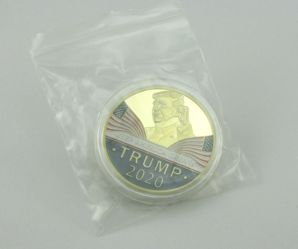 2020 US Reelection President Donald Trump Keep America Great Gold