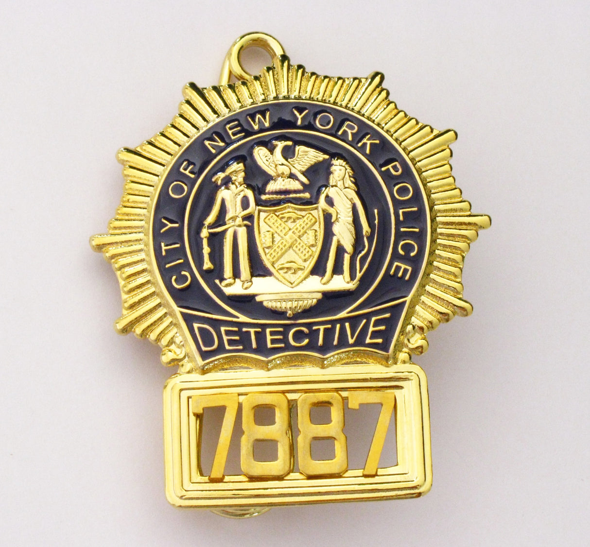 NYPD Badge 7887 Front