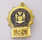 NYPD Badge 4953 Front