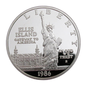 US Statue of Liberty Silver Commemorative Coin