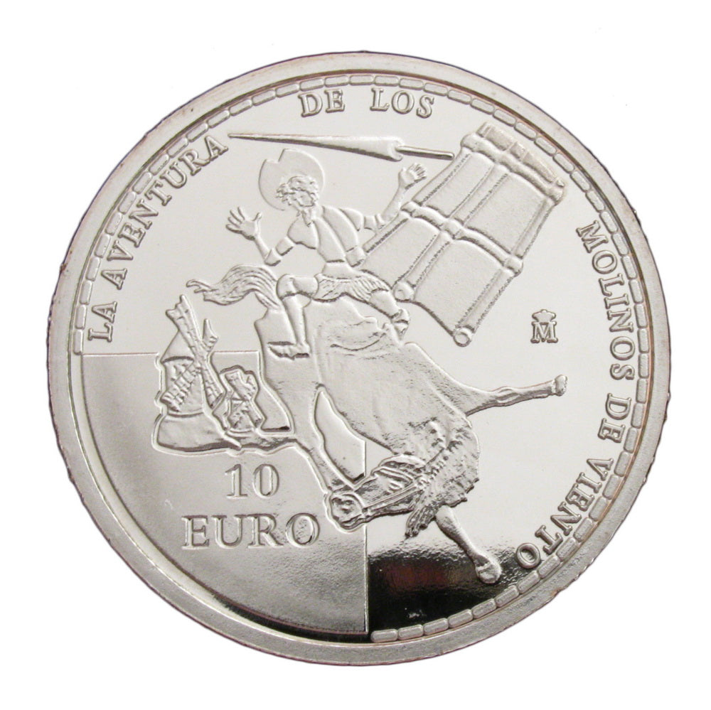 Western Masterpiece Don Quixote Silver Commemorative Coin