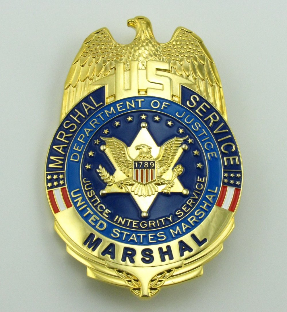 us marshal バッジ