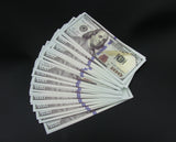 10 Stacks of $100 Dollars Full Print Prop Money New Style Play Money Banknotes