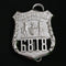 NY New York Police Detective Badge/Cap Badge Replica Movie Props No. 6818
