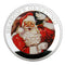 Santa Claus Merry Christmas Gift Colored Commemorative Coins