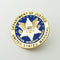 US Federal Police Badge Brooch Pin Mini Version
