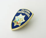 US Federal Police Badge Brooch Pin Mini Version