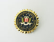 US Federal Police Badge Brooch Pin Mini Version