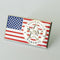 US American Flag Police Badge Brooch Pin