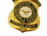 US DCIS Office of Inspector General Special Agent Badge Replica Movie Props