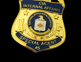 Badge d'agent spécial des affaires intérieures de la CIA américaine, réplique des accessoires de film #45