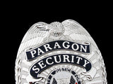 US White House Paragon Security Guard Badge Solid Copper Replica Movie Props #835