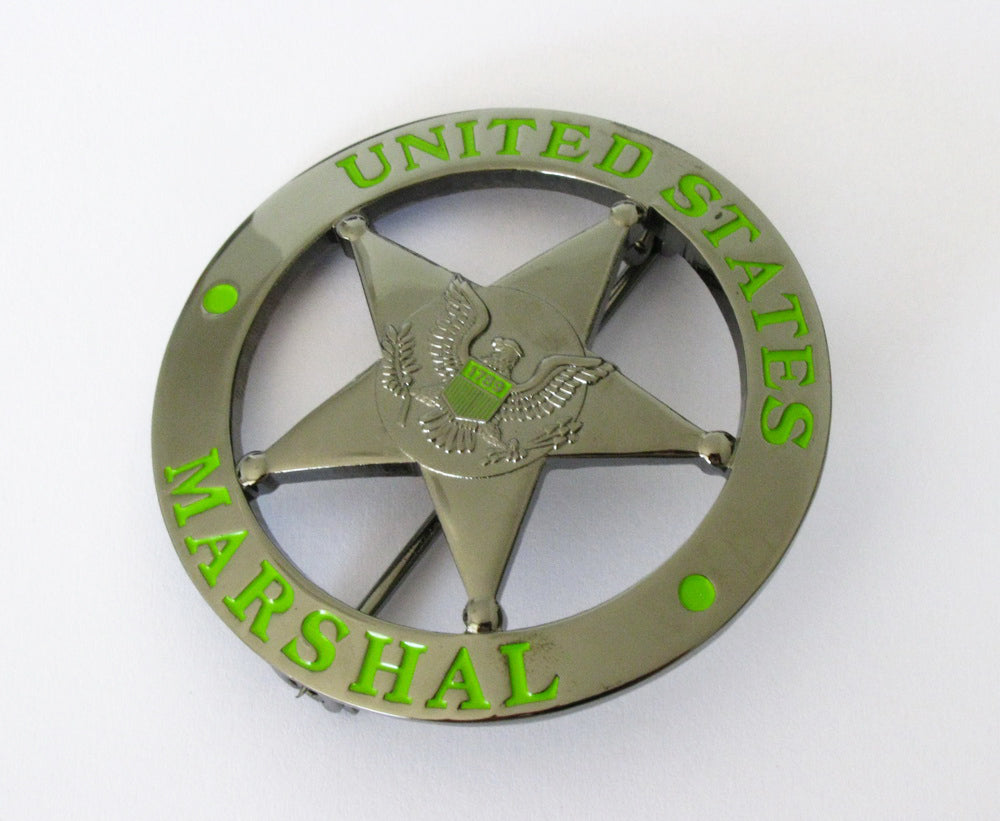 USMS Federal Court Law Enforcement MARSHAL Badge Replica Movie Props