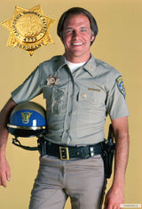 Badge de sergent US CHP, réplique de la patrouille routière de Californie, accessoires de film #4772