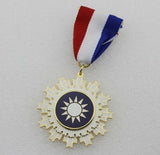 Chinese KMT Kuomintang of China Badge Order Of Blue Sky And White Sun Medal