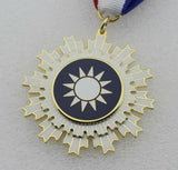 Chinese KMT Kuomintang of China Badge Order Of Blue Sky And White Sun Medal