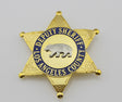 LASD Los Angeles County Sheriff/Deputy Sheriff Bear Badge Brooch Pin Replica Cosplay Movie Props