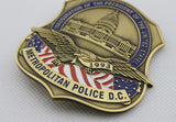 1993 US President Clinton Inauguration Metropolitan Police D.C. Badge Replica Movie Props