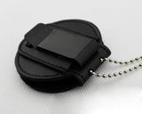 Genuine Leather Holder/ Holster/ Wallet For Multi-size Round or Star Police Badges