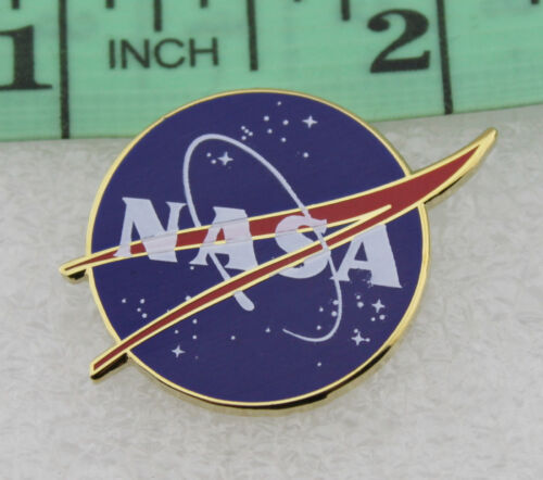 NASA Vector Logo Lapel Pin Movie Props