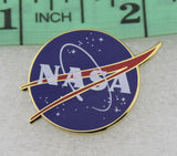 NASA Vector Logo Lapel Pin Movie Props