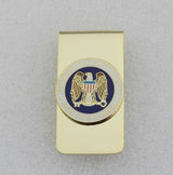 US NSA National Security Agency Metal Badge Money Clip