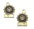 "NYPD PLUS" New York Detective Police Badge Replica Movie Props *5 Digit Custom Number Only*