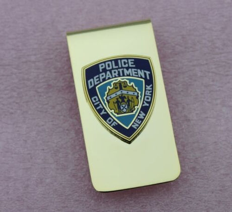 NYPD New York City Police Department Badge Money Clip