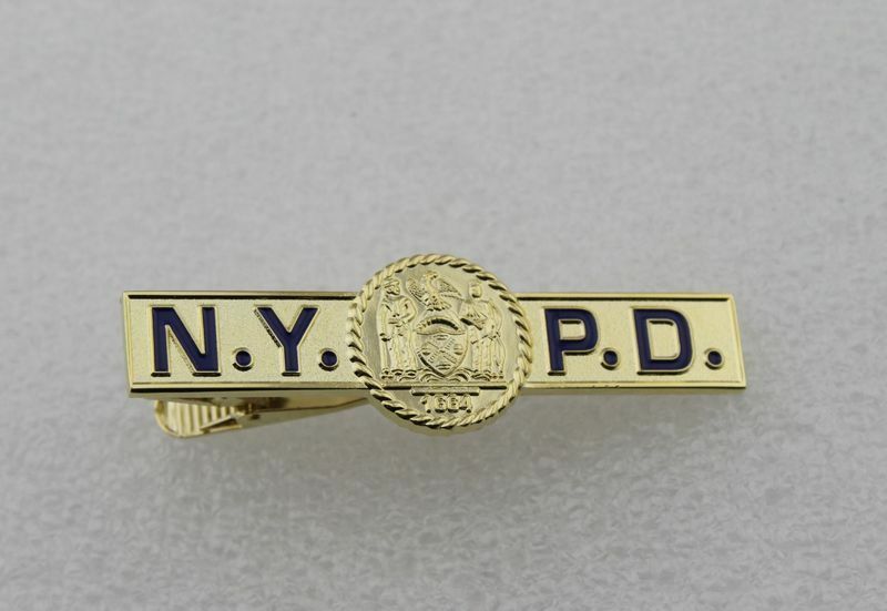 NYPD Tie Clip Tie Clasp Bar Replica Movie Props