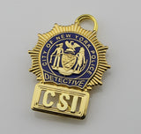 NYPD New York Police CSI Detective Badge Replica Cosplay Movie Props