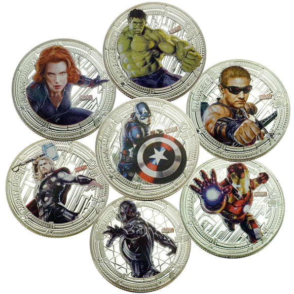 The Avengers Superhero Coin Set 1