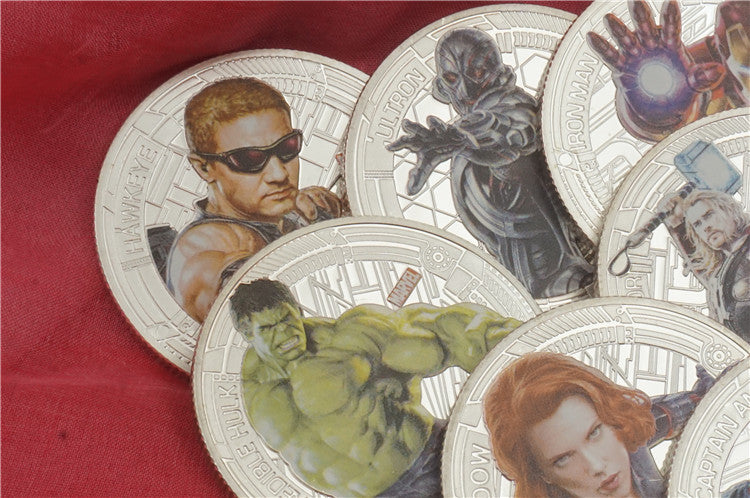 The Avengers Superhero Coin Set 3