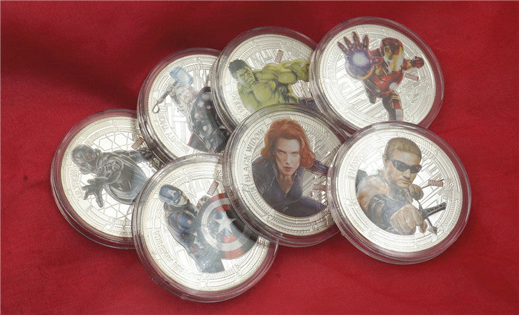 The Avengers Superhero Coin Set 6