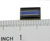 Thin Blue Line Police Citation Bar Cops Merit Award Lapel Tie Pin 
