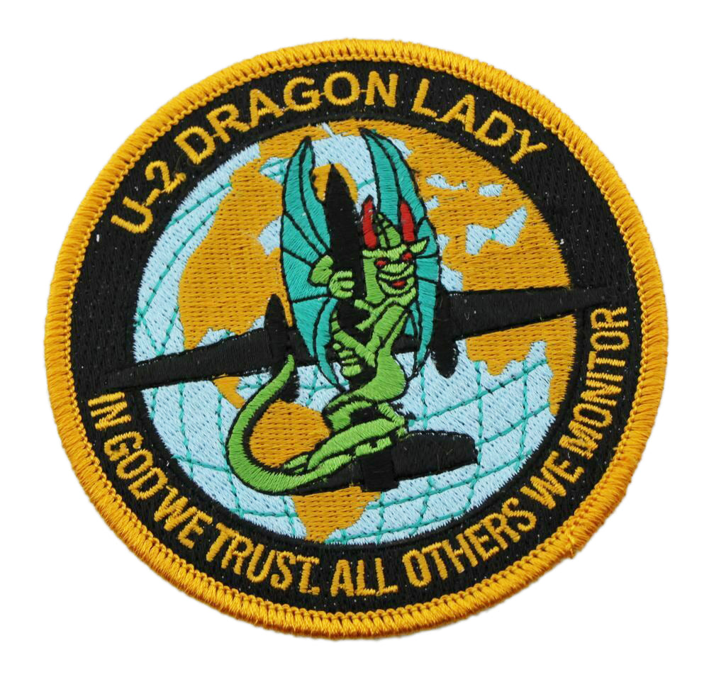 U-2 Dragon Lady USAF DOD NRO Embroidered Patch