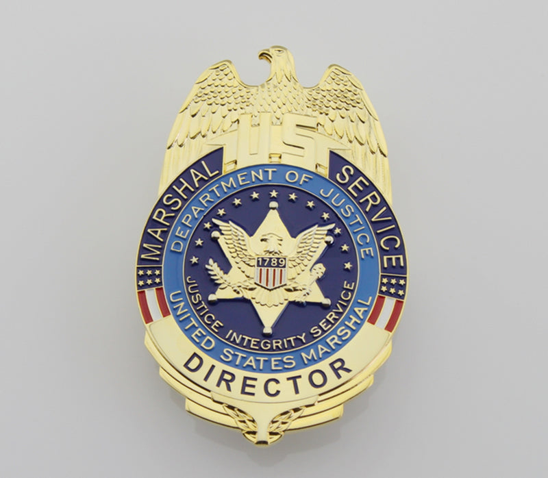 US Marshal Service Director/Deputy/Chief Deputy/ Badge Replica Movie Props