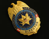 US Marshal Service Director Eagle Badge Solid Copper Replica Movie Props