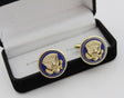 US President Badge Cufflinks/ Lapel Pin/ Tie Clip