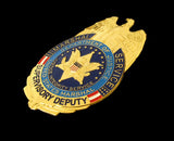 US Marshal Service Supervisory Deputy Eagle Badge Replica Movie Props