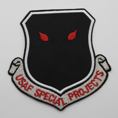 USAF Intelligence Special Projects Nro A Division Patch Black OPS Zone 51 Patch