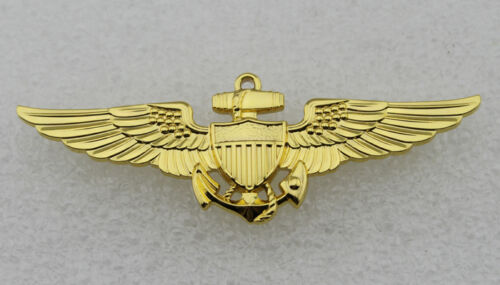 USMC US Marine Corps Pilot Aviator Wings Badge Lapel Pin