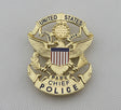 USPP United States Park Chief Police Badge Solid Copper Replica Movie Props