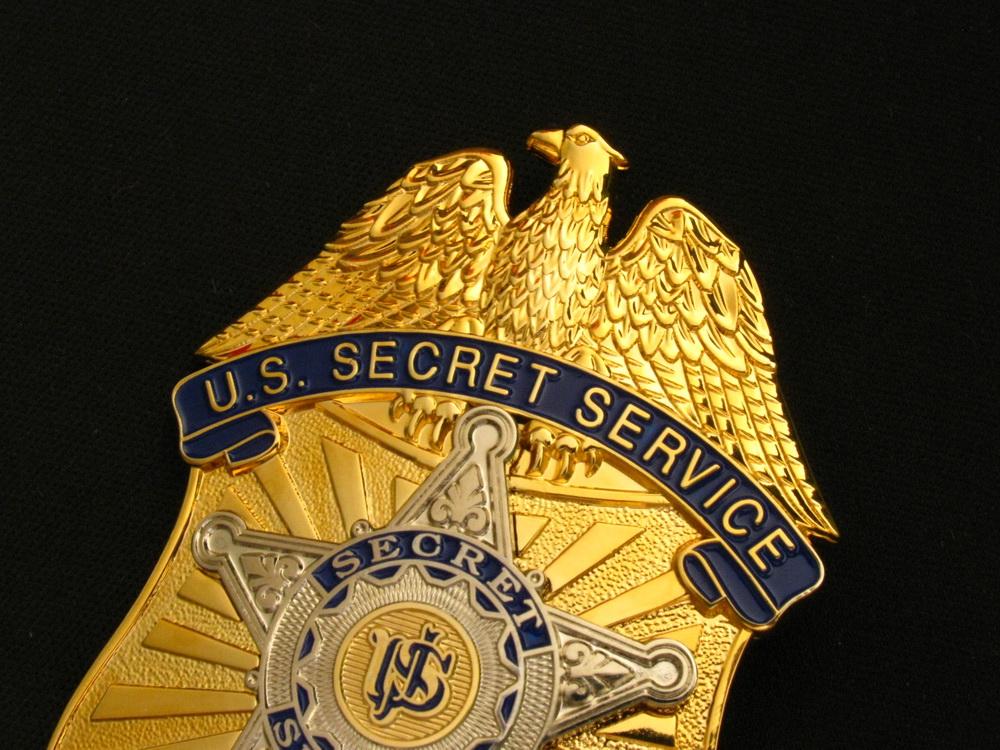 USSS U.S Secret Service Special Agent Badge Solid Copper Replica Movie Props