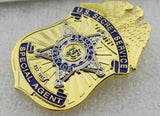 US USSS Badge Money Clip