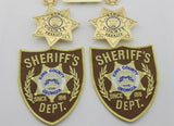The Walking Dead King County Sheriff Badges Grimes Badges & Patches & Name Bar