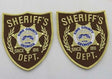 A Pair of The Walking Dead King County Sheriff DEPT. Patches