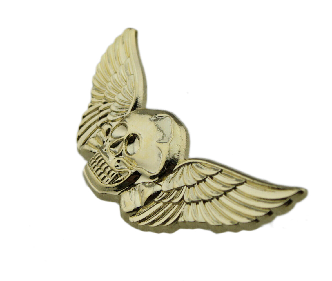 Wing Milton Death Skull Lapel Pin