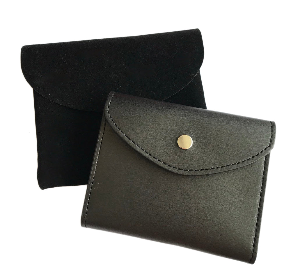 Support/étui/portefeuille en cuir véritable de qualité supérieure pour badges de police et cartes d'identité multi-tailles