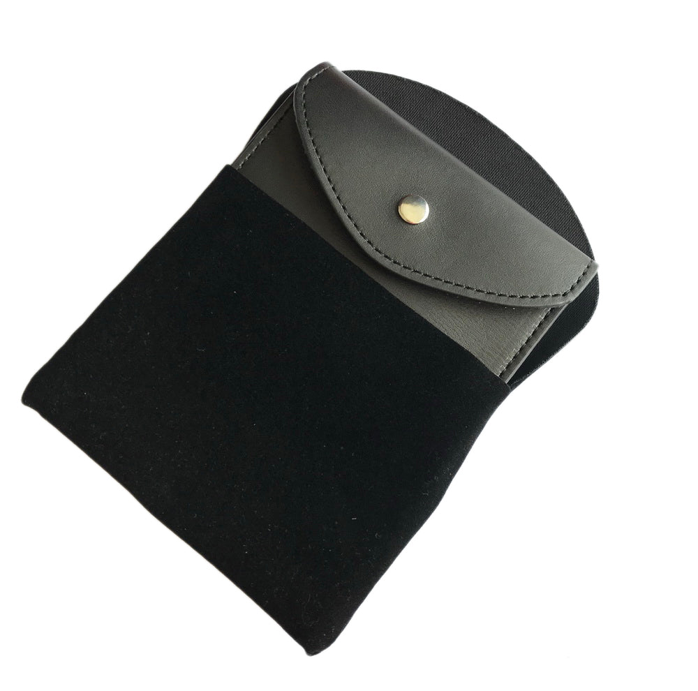 Support/étui/portefeuille en cuir véritable de qualité supérieure pour badges de police et cartes d'identité multi-tailles